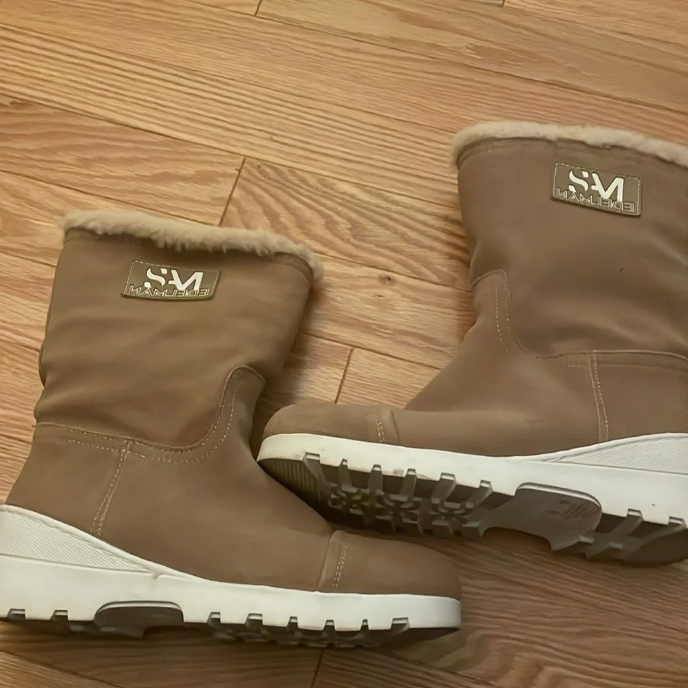 Sam Edelman Tan Kaylie Winter Boots